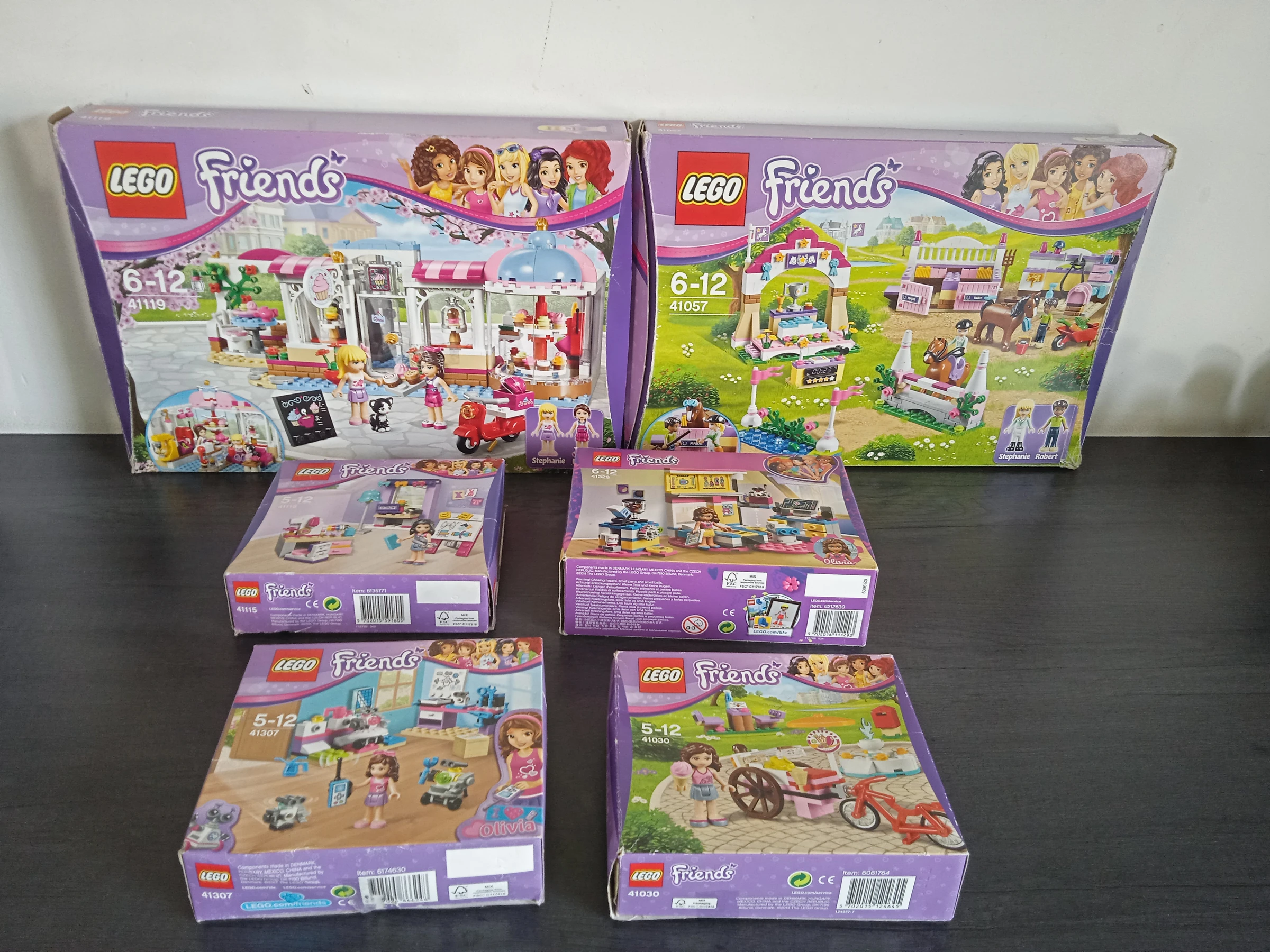 Très gros lot de lego friends, complet et démonté